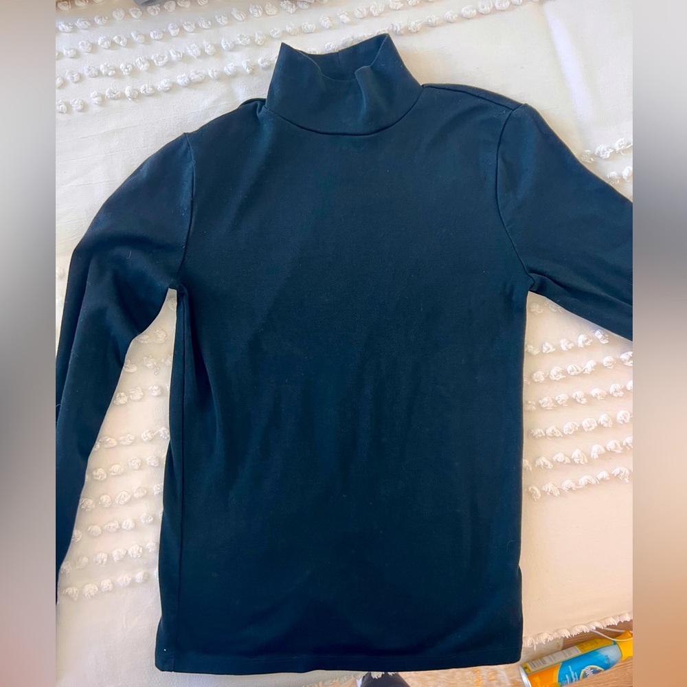 Mock neck shirt